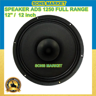 SPEAKER ADS 12inch 12 inch FULL RANGE 1250 WOOFER ADS 12 inch