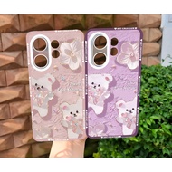 Softcase VIVO V60 Clear Case Motif Casing VIVO V60 Latest Silicone Airbag