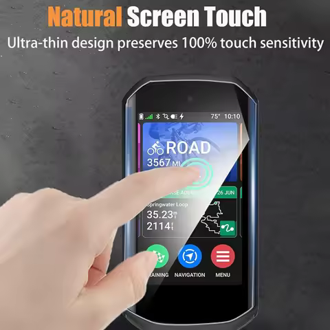 3pcs Soft Clear Screen Protector Cover Protective Film For Garmin edge 1050 GPS Bike Bicycle Compute
