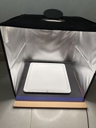 胖牛 puluz 迷你攝影棚 連柔光燈 10色背景紙
