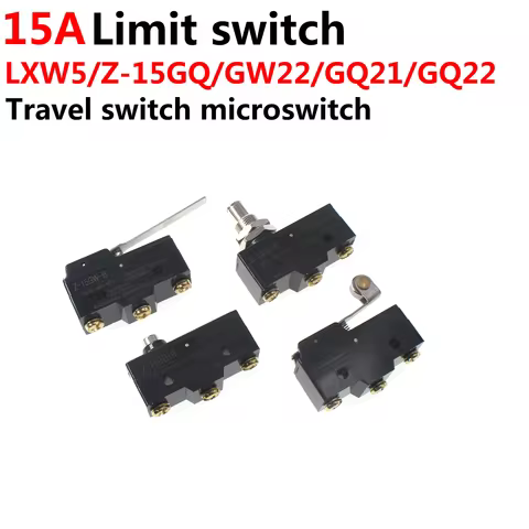 2PCS Z-15G-B Silver contact Limit Switch Travel Switch Micro Switch Z-15GQ-B,Z-15GQ22-B,Z-15GW22-B,Z