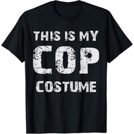 Men's cotton T-shirt Police Officer Law Enforcement Pun My Cop Costume Policeman T-Shirt