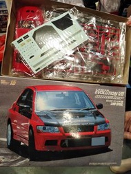 EVO VII 1/24 RS340spec mitsubishi LANCER FUJIMI