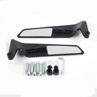 กระจกมองหลังพับได้สำหรับ Honda CBR650R CB400 CBR650F ใบพัดระบายอากาศแบบพับได้ ส่วนเสริมสำหรับรถจักรย