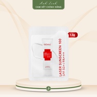 Set of 2 Sample packs of Cell Fusion C Laser Sunscreen 100 SPF50 1.5g Sample