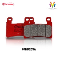 Brembo ผ้าเบรกหน้า (เกรดซินเตอร์) สำหรับ HARLEY DAVIDSON : 1690 FLSTC / 1750 FLDE/FLFB / 1801 FLSS /
