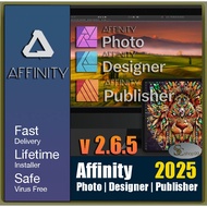 Affinity Photo | Affinity Designer | Affinity Publisher v2.6.5 (Latest Nov 2025)