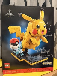 倫敦Designer Signed 限定版 Pokemon Lego 72152 比卡超