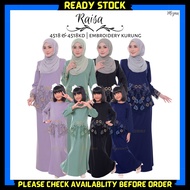 BAJU KURUNG SULAM RAISA 4518 KEBAYA SEDONDON KIDS PLUS SIZE TUNANG NIKAH DINNER BLACK GREEN LILAC NA
