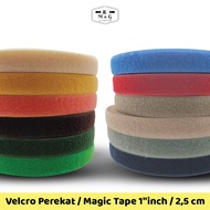 Velcro 1" inch Adhesive/ 2.5 cm/ (meter)