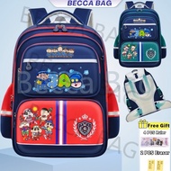 Beccabag ergo nomic waist-protect water-proof cartoon primry kids boy school bag bagpack backpack sc