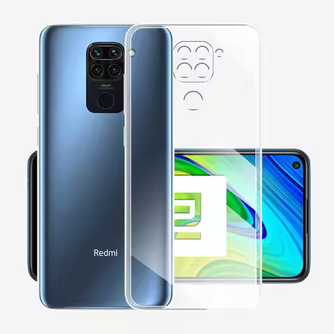 For Xiaomi Redmi Note 9 9Pro Max Case Thin Silicone Soft Phone Case For Redmi Note 9s Clear Cover Fu