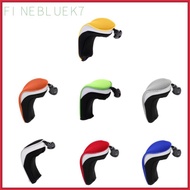 [finebluek7] 2x Mesh Golf Hybrid UT Club Head Cover Headcover Tag 2, 3, 4, 5, 7, X Gray