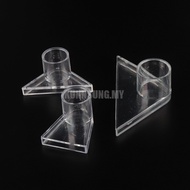 Acrylic Duckbill Pipe Head Fish Tank Aquarium Water Outlet Transparent Connector