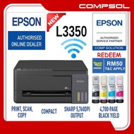 Epson Eco Tank L3350 / L3250 Wifi All In One Printer (Print, Scan, Copy,Wifi)