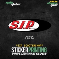 Scootershop SIP PRINT CUT STICKER/STICKER | Vespa CLASSIC STICKER HP HELMET LAPTOP TUMBLR