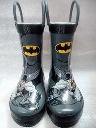 WESTERN CHIEF KIDS Batman 蝙蝠俠 兒童卡通圖案雨鞋 雨靴 14.6, 16cm (圖案)