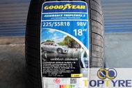 225/55R18 Goodyear รุ่น Assurance TripleMax 2 ยางใหม่ ผลิตปี2024 จำนวน 4 เส้น แถมจุปลมใหม่อย่างดีและ