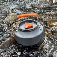 1.1l Tea Kettle Kettle Coffee Open Flame Aluminum Material Boiling Dedicated Picnic Camping Portable