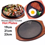 Sizzling hot plates teppanyaki grill bbq steak fajita chicken korean barbecue pan