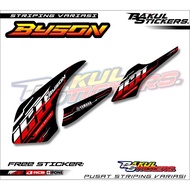 Yamaha Byson 150 Vietnam Style Striping Variation Sticker List Yamaha Byson 150 Motorcycle Variation