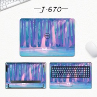 Dell XPS 13-9360 ACD Top Keyboard Bottom PVC Vinyl Laptop Skin Sticker Notebook Decal Removable Scra