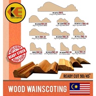 Wood wainscoting,cornice,wood moulding,feature wall,side skirting frame