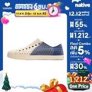 Native รองเท้ากันน้ำผู้ใหญ่ EVA รุ่น Jefferson Bloom Marble (Wanderfoam) Ink Bone Marble/Bone White