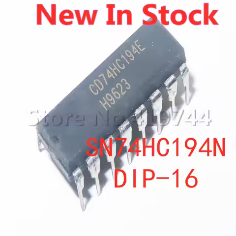 5PCS/LOT SN74HC194N 74HC194 HD74HC194P DIP--16 Bidirectional register In Stock NEW Original IC