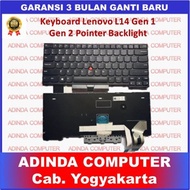 Keyboard Lenovo ThinkPad L14 Gen1 Gen 1 20U1 20U2 20U5 20U6 Gen 2 Pointer Backlight