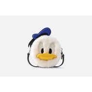 FION FION Donald Duck Jacquard with Leather Bag