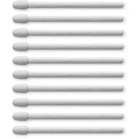 Standard Hard Felt Pen Nibs For Wacom Intuos pro PTH-460 660 860 Cintiq pro Wacom pro pen 2 10pcs