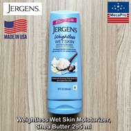 Jergens® Weightless Wet Skin Moisturizer 295 ml มอยส์เจอไรเซอร์ บำรุงผิวหลังอาบน้ำ พื้นฟูผิว ช่วยให้