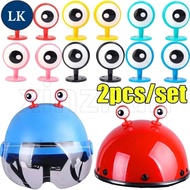 LK 1/2 Pcs Motorcycle Electric Car Helmet Eye Decoration Accessories / Knight Helmet Cute Decorative