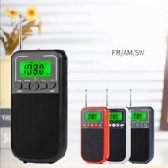 New Arrival~AM FM Walkman Radio Receiver Transistor Pocket Radio with Extra Large LCD Screen