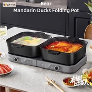 Stew Pot Large Capacity Electric Cooker Double Steamboat Pot Household Electric Pot Electric Wok Ele