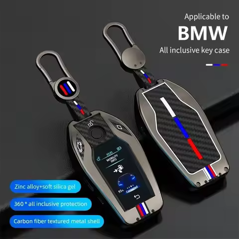Car Key Case Cover Key bag for Bmw 1 3 5 7 Series X1 X3 X5 X6 X7 F30 G20 F34 F31 G30 G01 F15 G05 I3