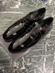 100% new US 11 LLoyd 男裝 皮鞋 black Germany 德國 尖頭 shiny business shoes Dress 全黑 