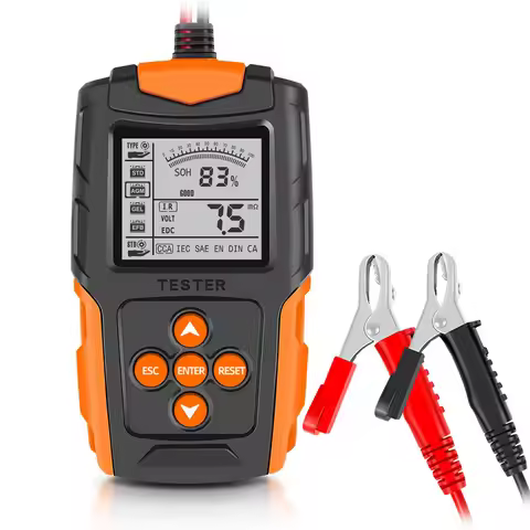Range 3Ah-200Ah 8V-30V 12V/24V Car Battery Tester Automotive Battery Analyzer For EFB AGM GEL Batter