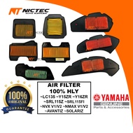 YAMAHA AIR FILTER LC135 Y15ZR SRL115FI NVX NMAX 100% ORIGINAL 1S7-E4450-09 2PV-E4450-00 B6H-E4451-00