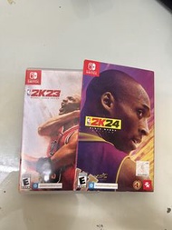 Nintendo Switch 2K23 Michael Jordan edition& 2K24 black mamba edition