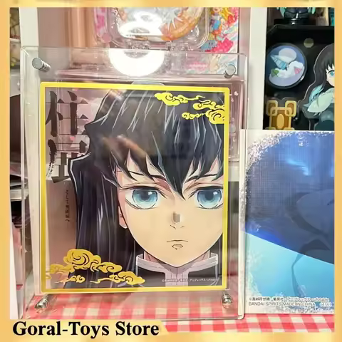 Demon Slayer New Transparent Colored Paper Anime Peripheral Collection Giyu Tomioka Shinobu Kocho Mi