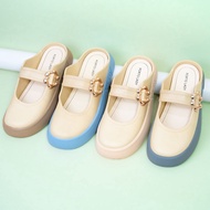 Rumahkaki - Sepatu Sandal Mules Wanita Porto USD Sendal Slop Fuji Jelly Gesper Fashion Korea