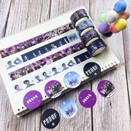 BTS 9th Anniversary festa Washi Tape New Album &lt; Proof &gt; Merchandise Handbook Sticker