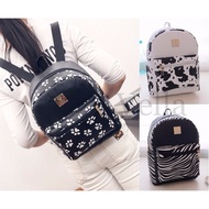 💥🎁+READY STOCK💥VELLA 2883 Cute Cow Zebra Print Student Bag Pack Beg Tangan Sekolah Bagpack Bags Wate