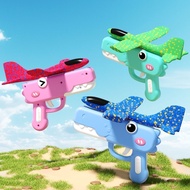 Handheld Launch Gun Bullet Foam Airplane Hand Throwing Gliding Airplane Sports Toys Children's Toy G