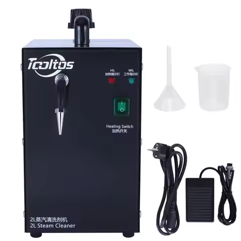 Stainless Steel Jewelry Steam Cleaner 2L – Gem Washer for Gold and Silver Jewelry, Goldsmith Equipme