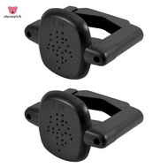 Baby Gate Banister Adapters Universal 2pcs Stairway Mounting Kit No-Drill Accessories Black