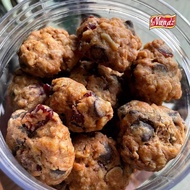 Oat Cranberry Walnut Chocolate Chip Cookies