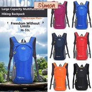 SIMONPH Hiking Backpack, 36-55L Waterproof Mountaineering Bag,  Lightweight Large Capacity Casual Tr